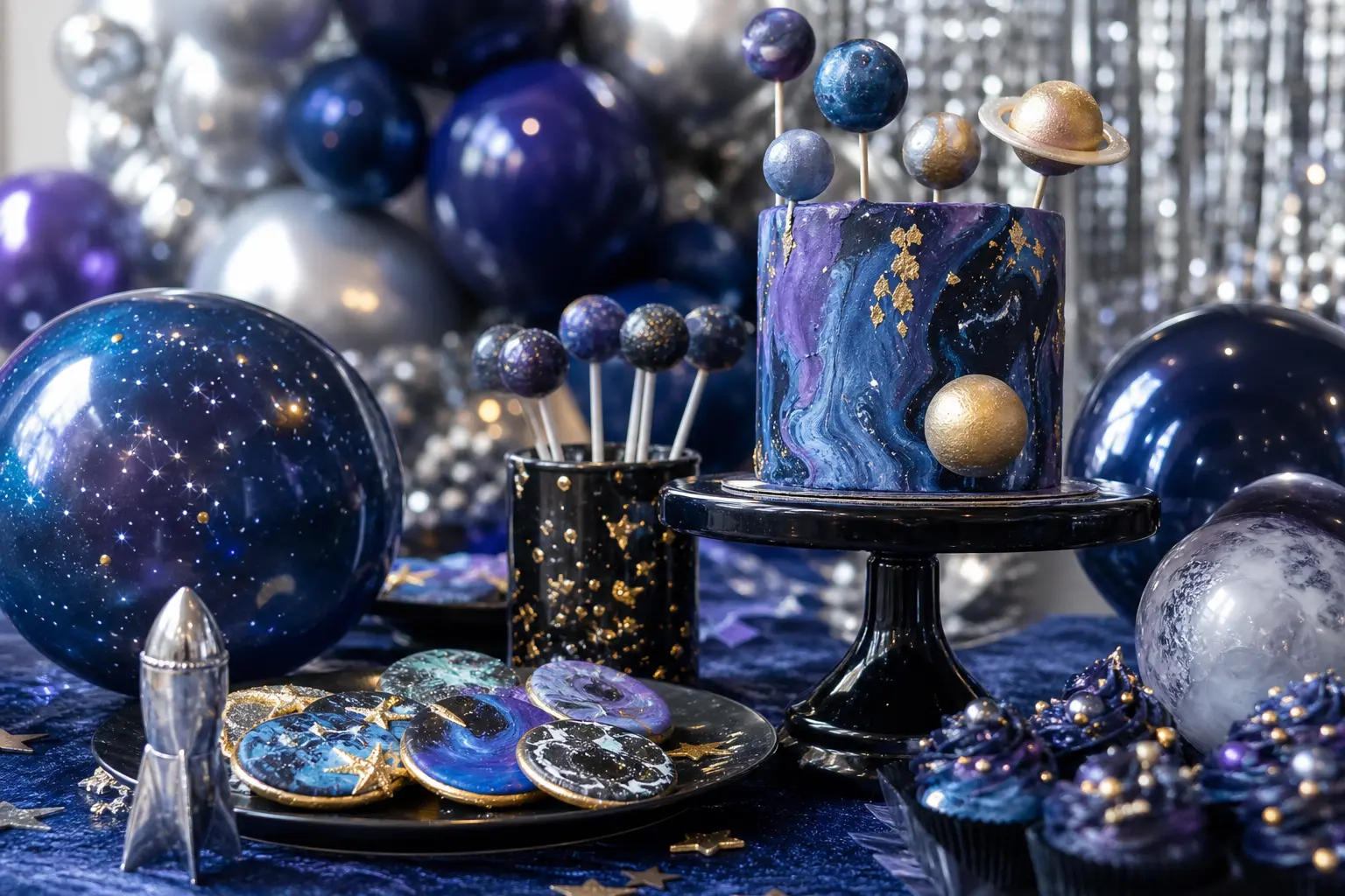 31 Galaxy Birthday Party Ideas for Boys Where Every Guest Leaves With a Planet