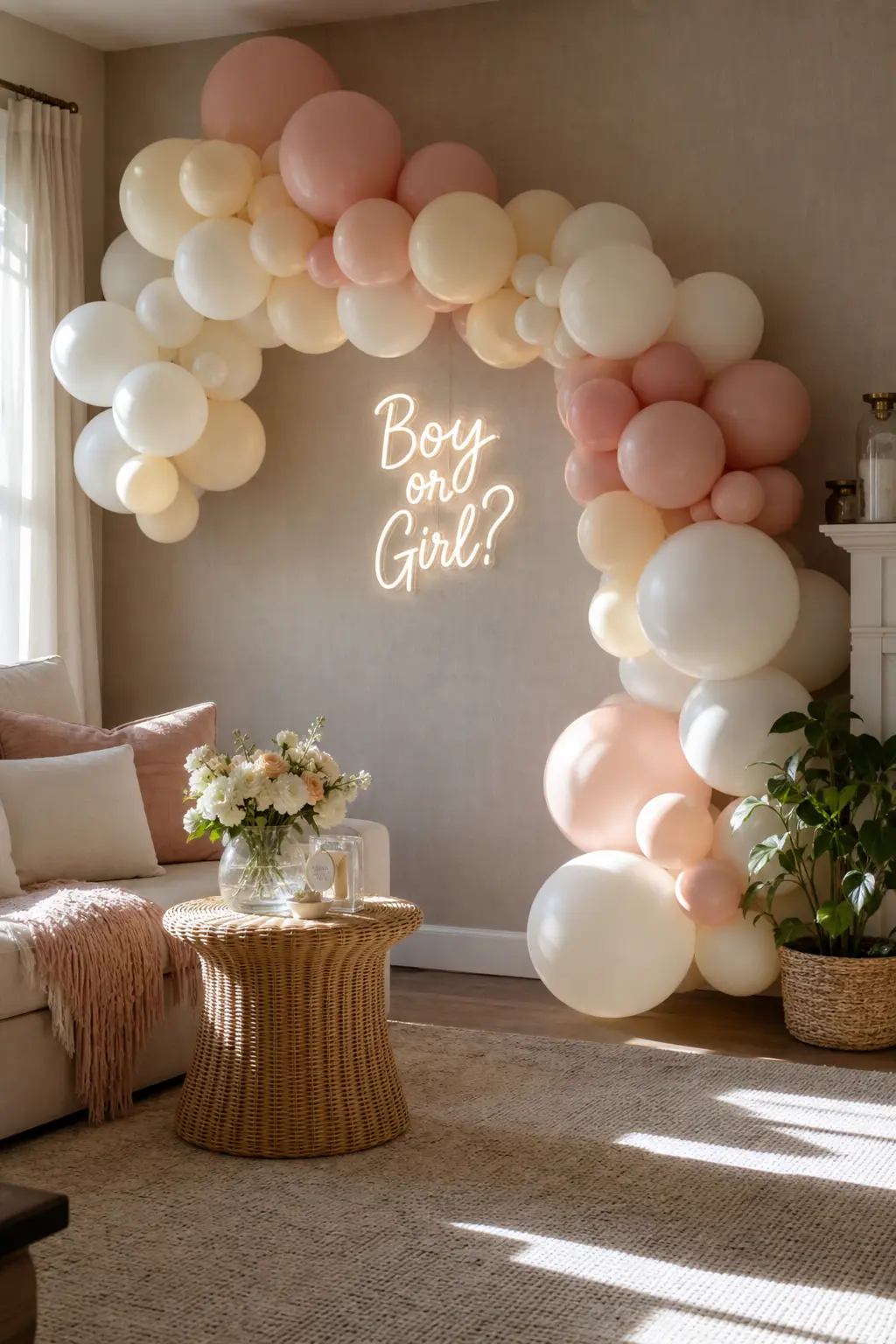 Fully Neutral Garland Photographed