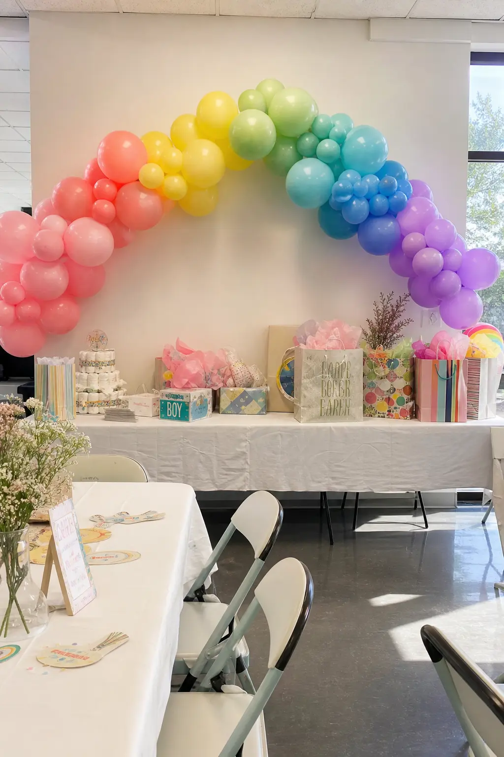 Rainbow Garland Needing No Adjustment