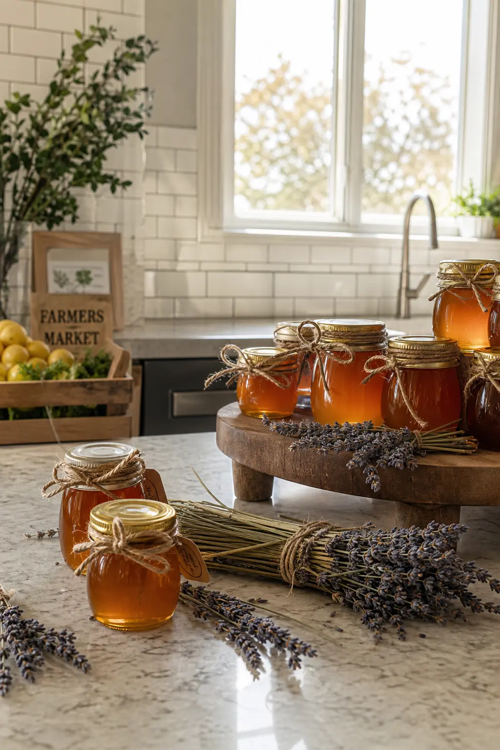 A Small Jar of Local Honey or Jam