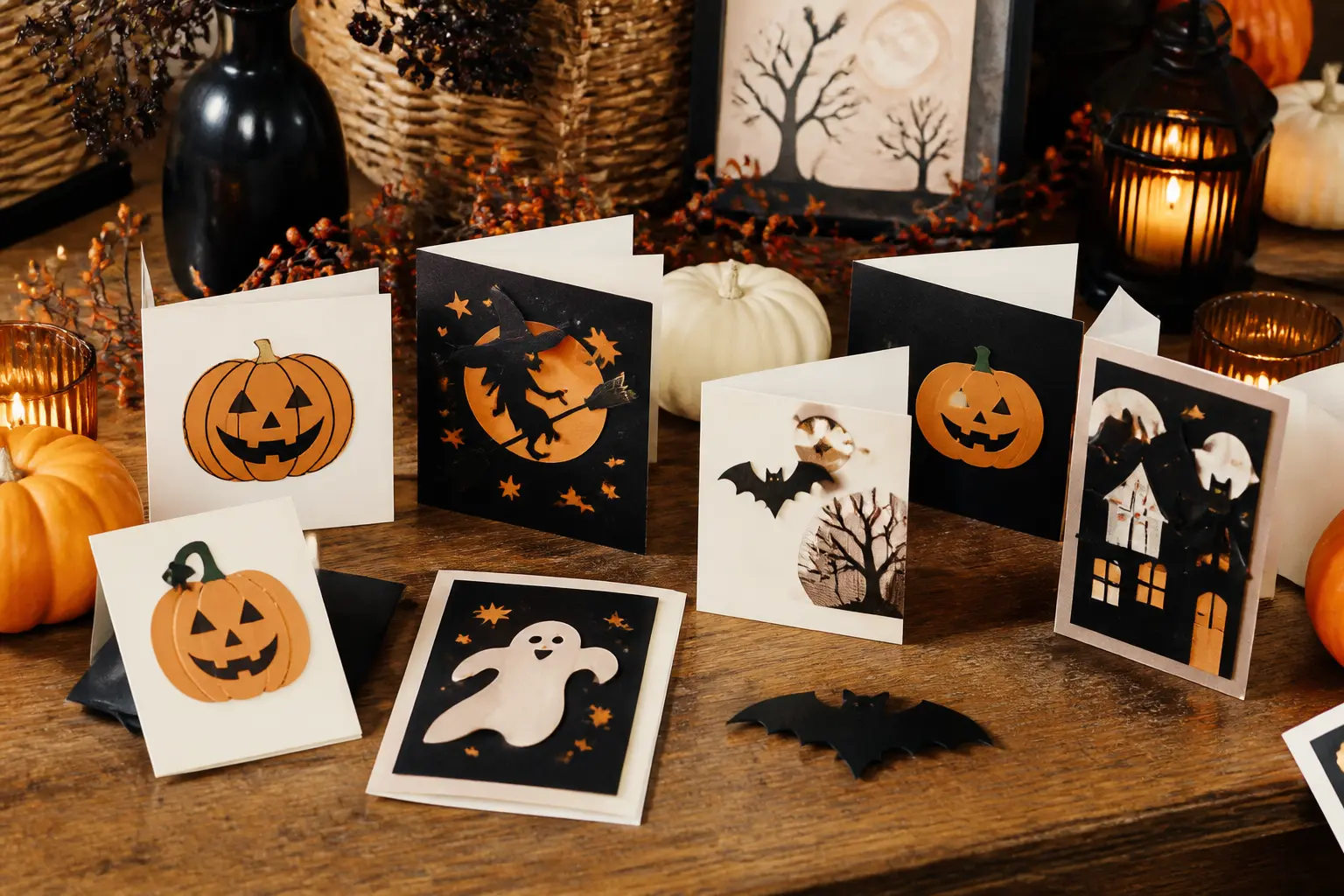 29 Halloween Cards With Free Printables You Can Run Off Tonight
