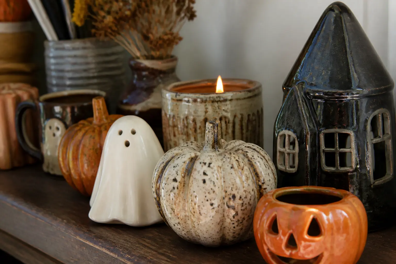10 Halloween Ceramics Ideas for People Without a Kiln