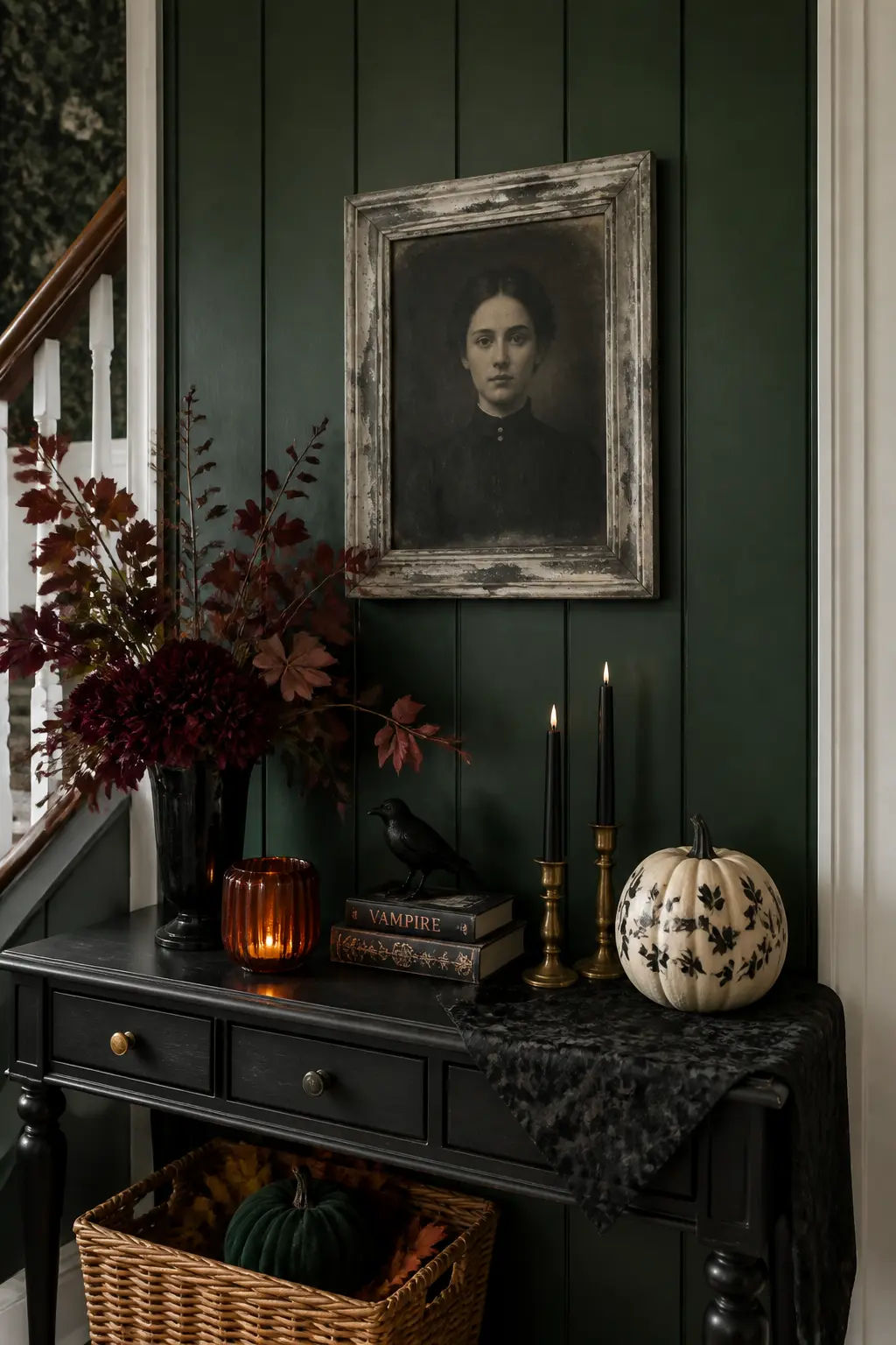 Aged Portrait Frame