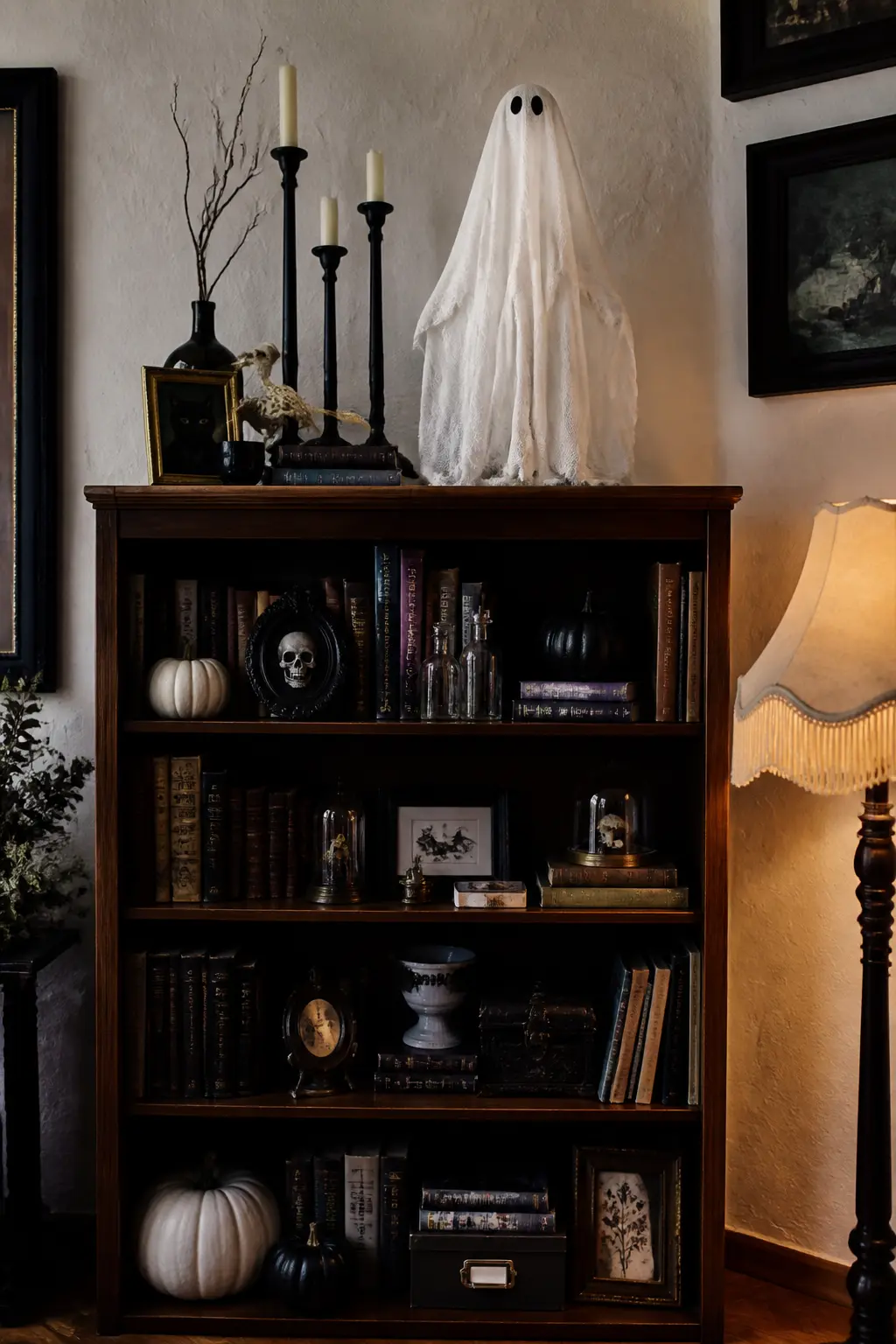 Stiffened Muslin Ghost Sculpture