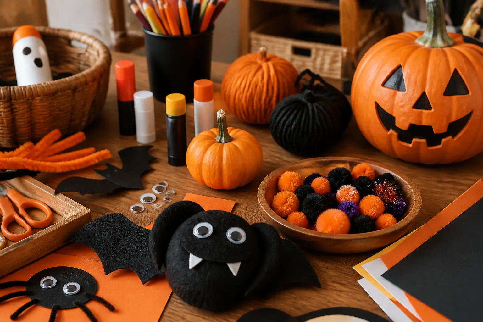 16 Halloween Crafts for Toddlers With Nothing Small Enough to Swallow