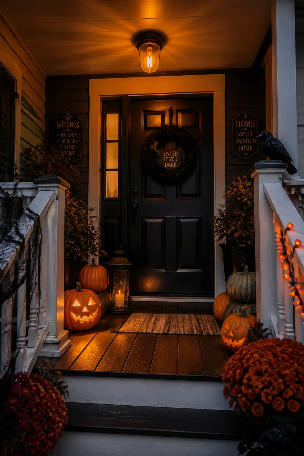 Change the Porch Bulb to an Amber One