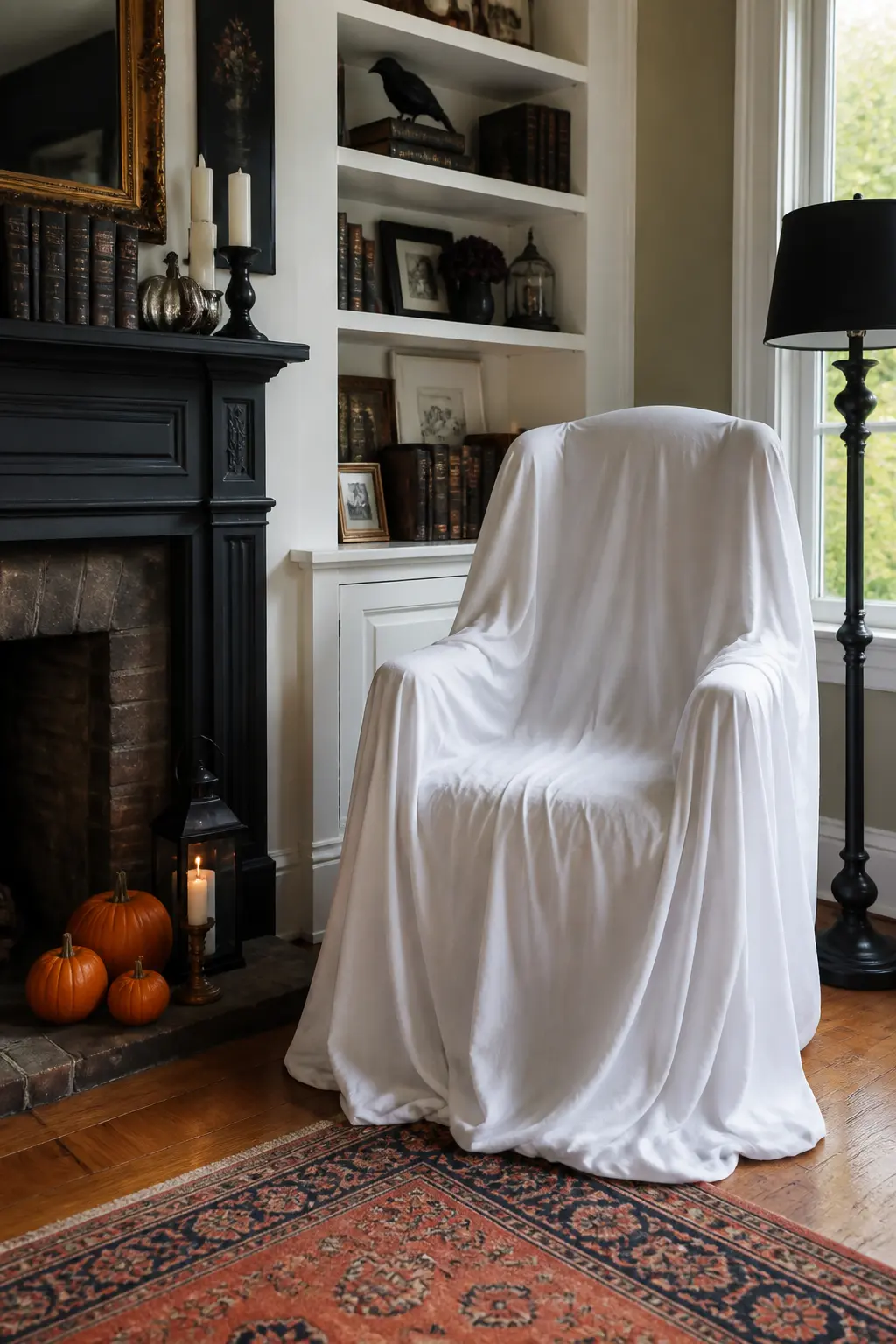 Drape a Sheet Over One Chair
