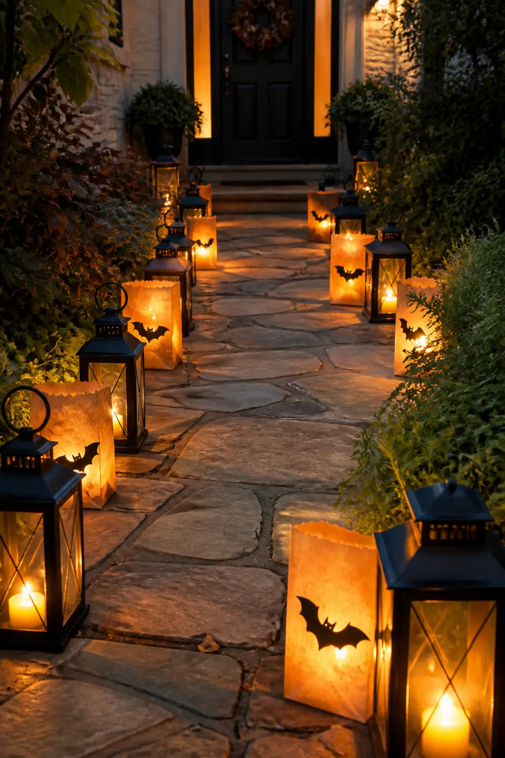 Line the Walkway With Lanterns (Lantern Upgrade)
