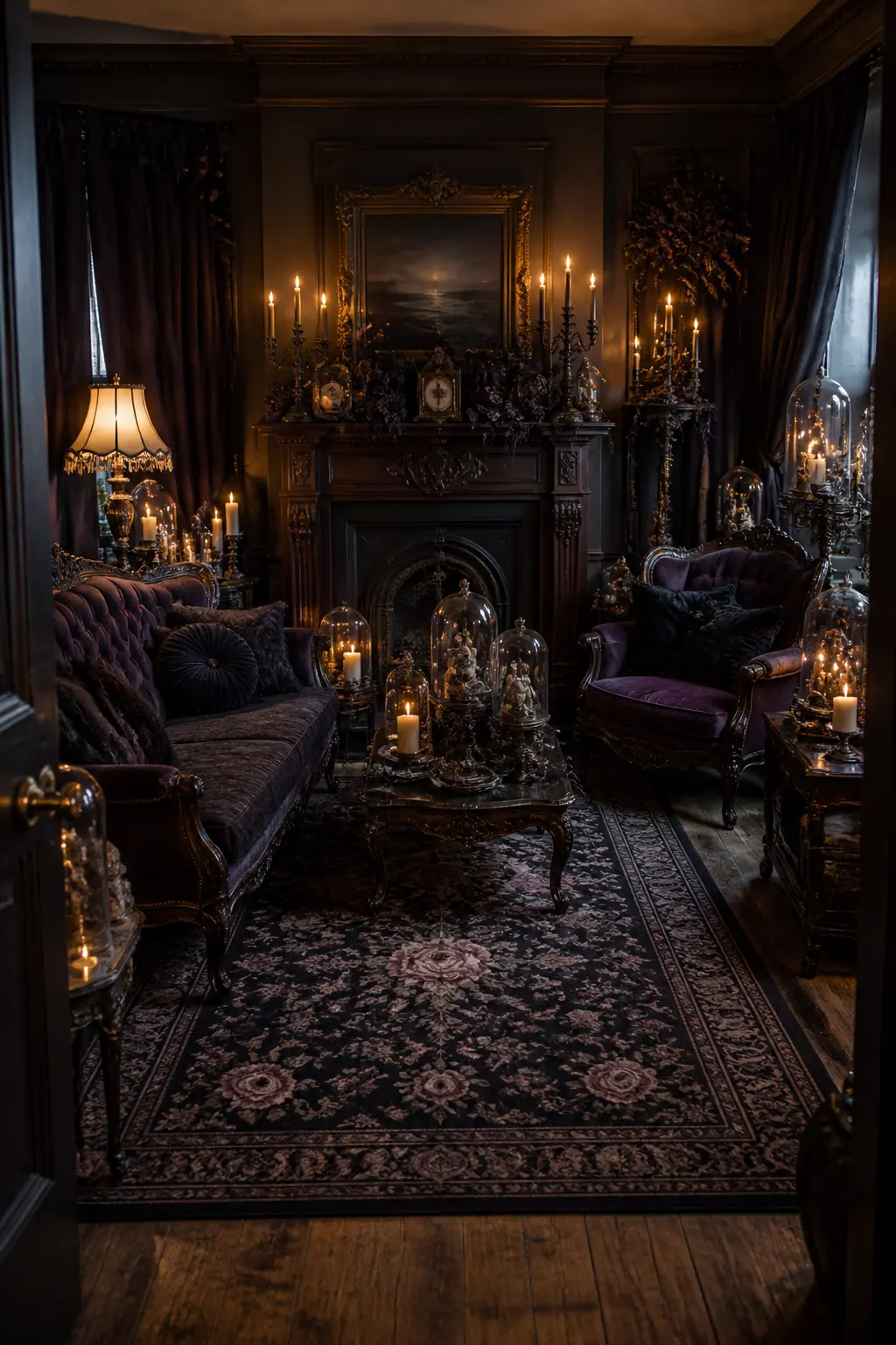 Stage a Full Vamp Romantic Parlour in One Room