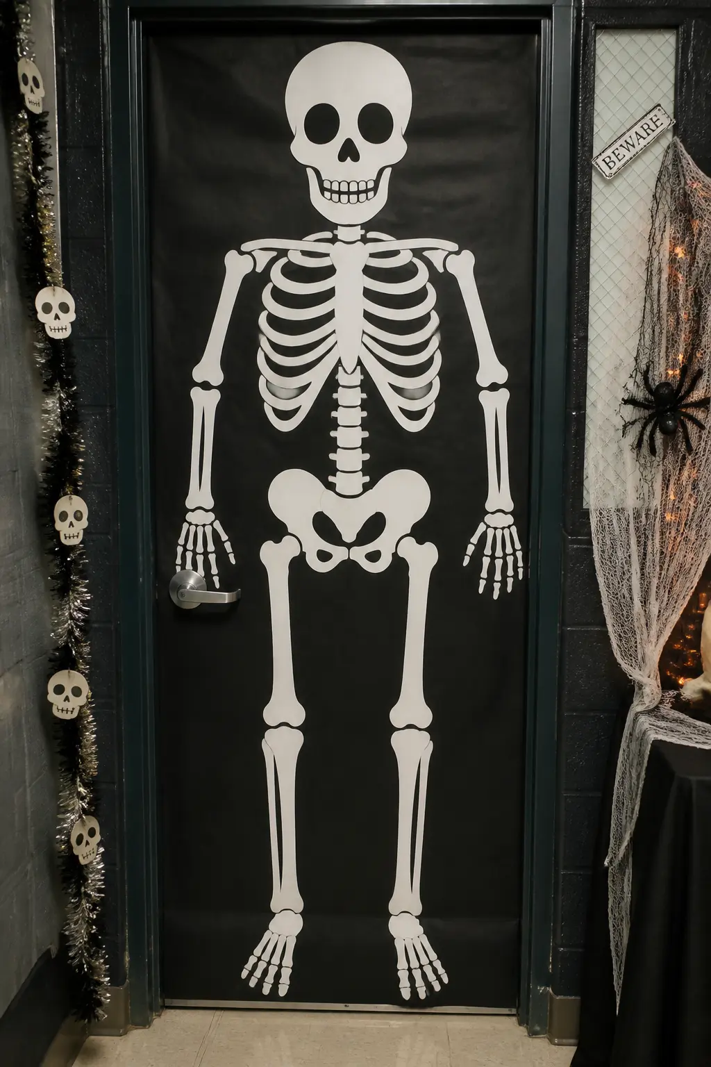 Full-Height Skeleton Door