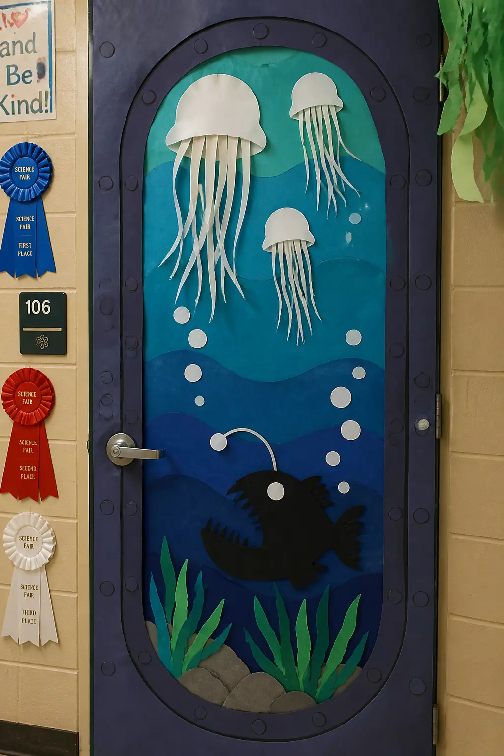 Paper Aquarium Revisited: Deep Sea Window Door