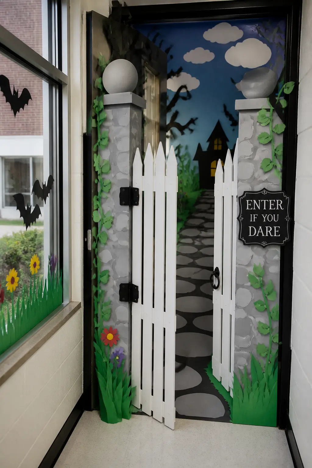 Paper Garden Gate Door