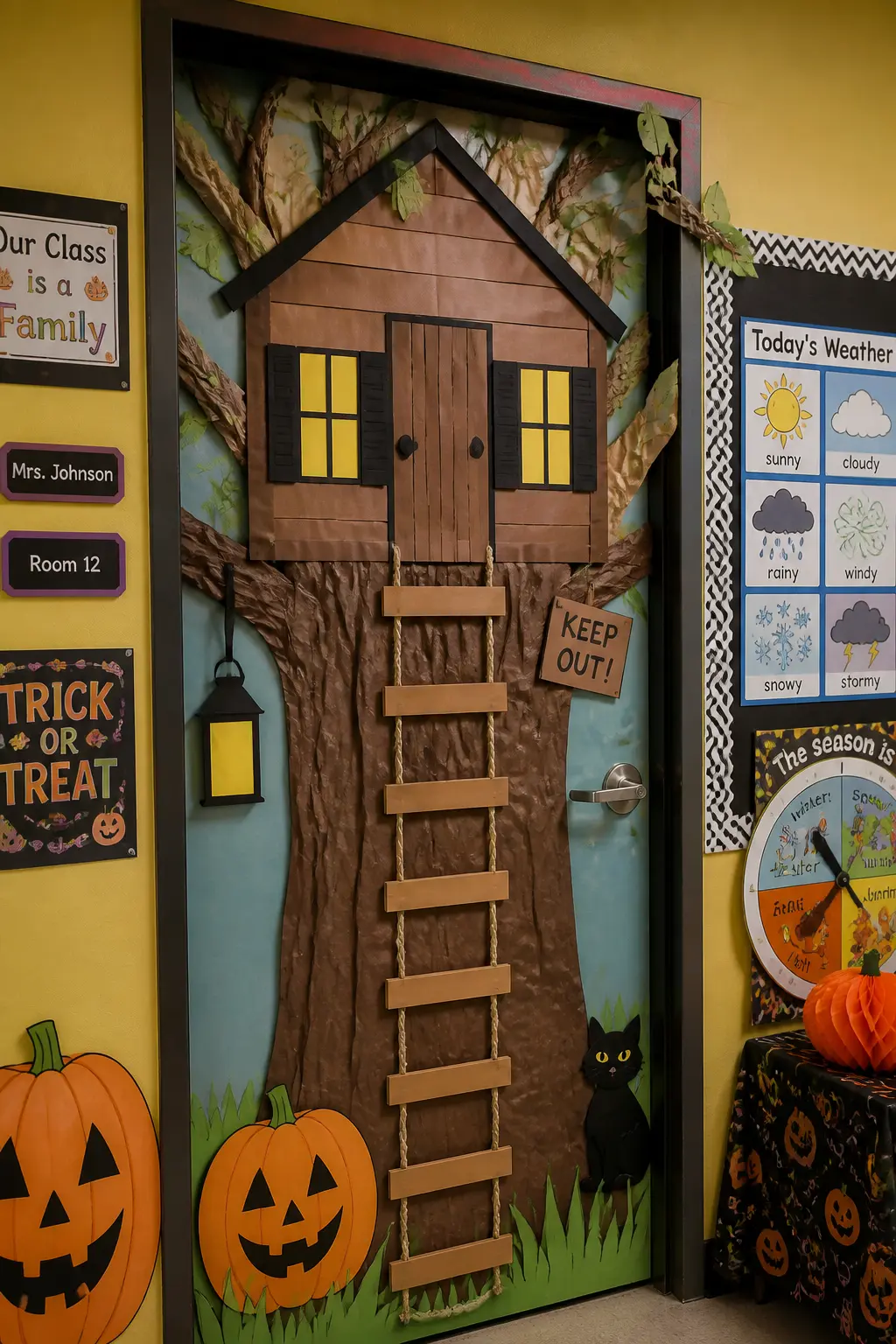 Paper Treehouse Door