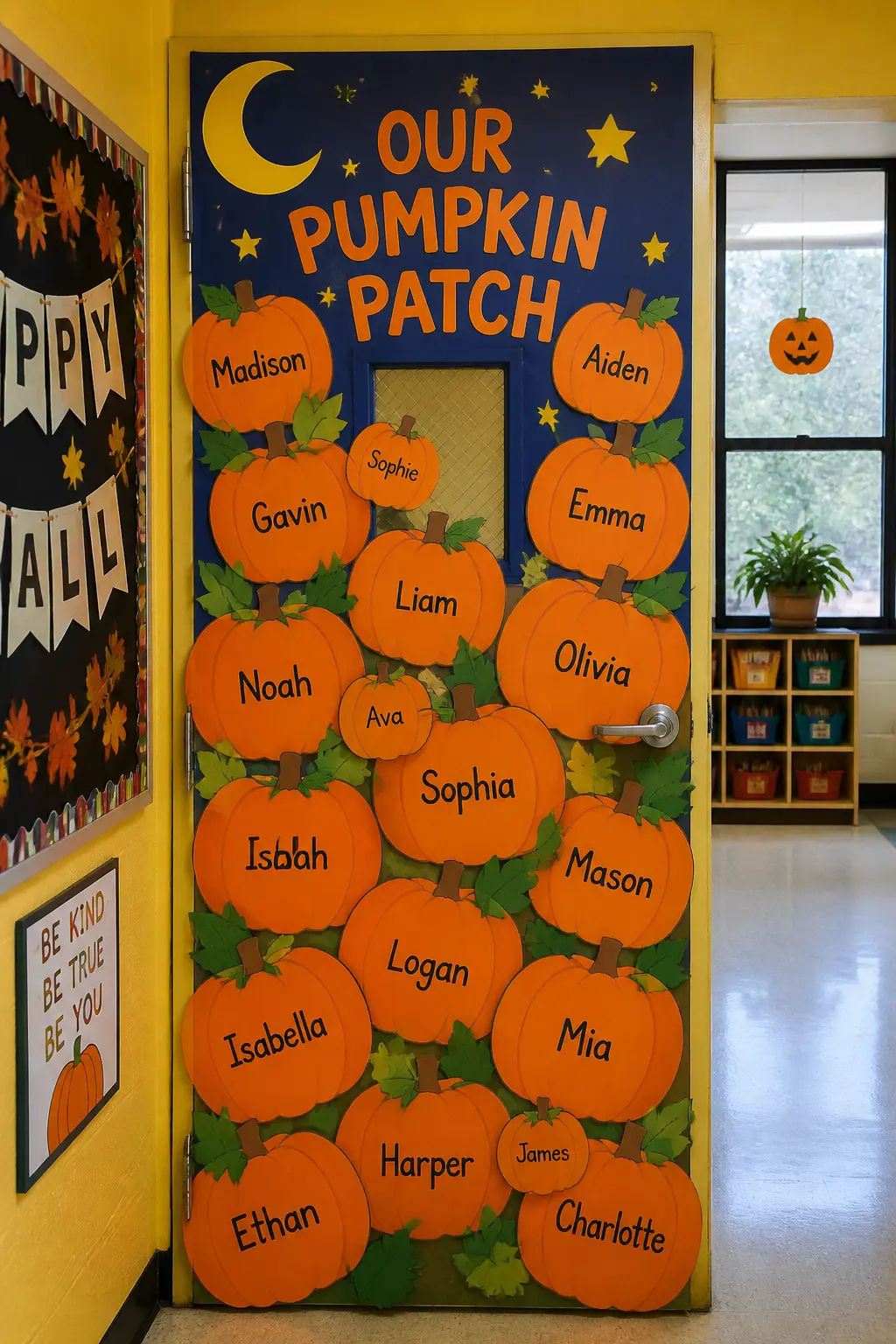 Pumpkin Patch Door