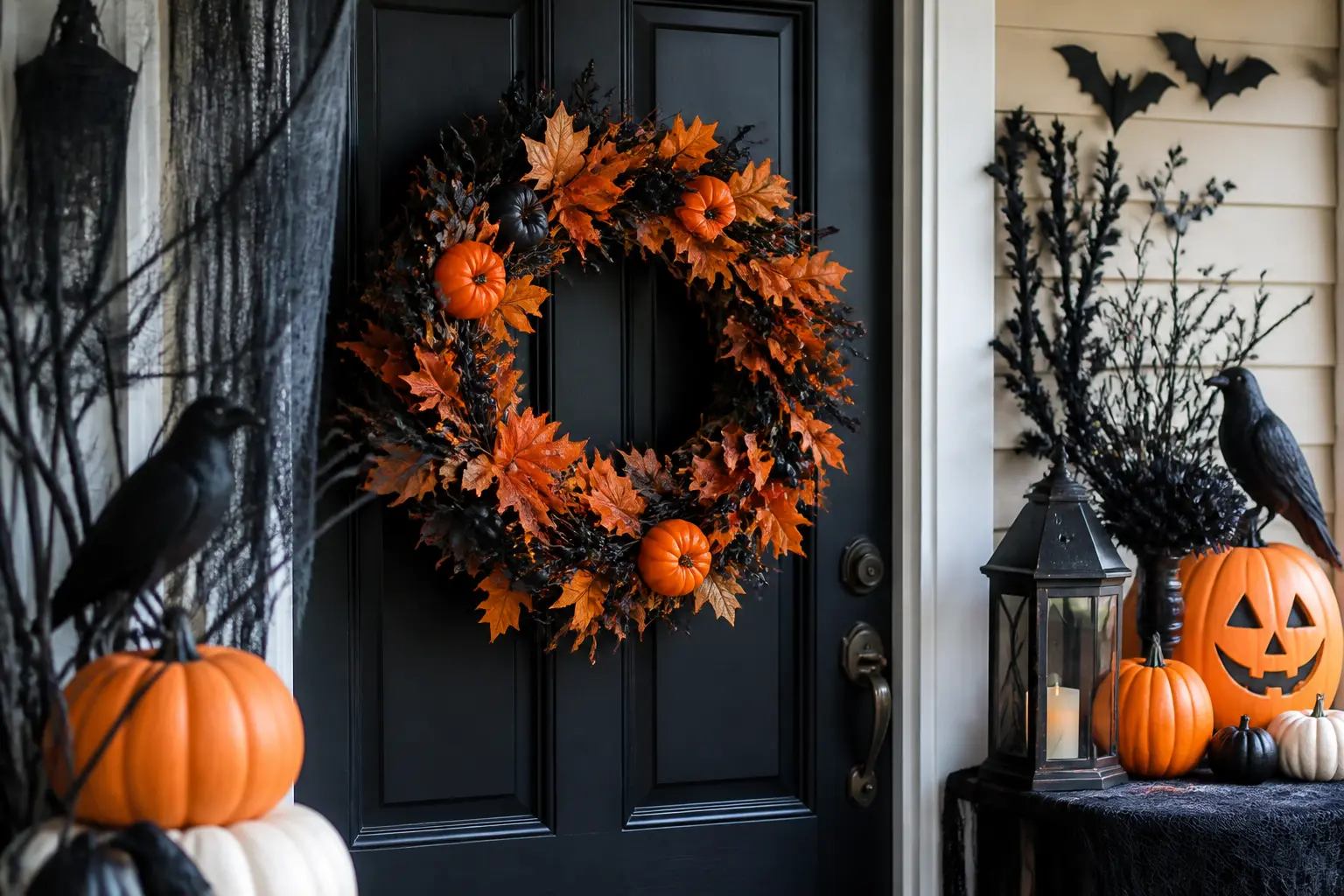 35 Halloween Door Decorations That Do the Work Before Anyone Knocks