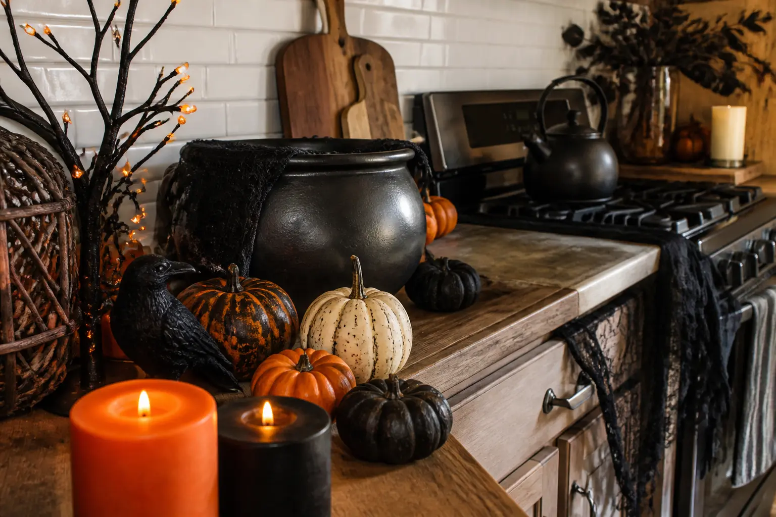 11 Trendy Halloween Kitchen Decorations Ideas