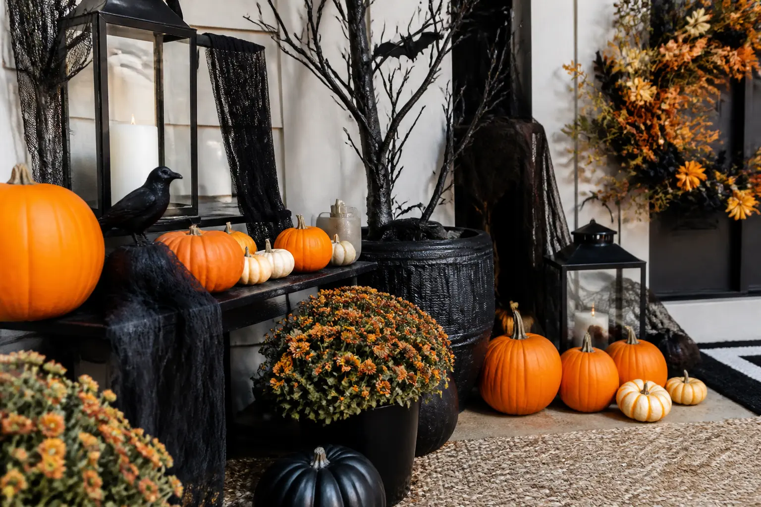 32 Halloween Outdoor Decorations Built for the Full Front Yard