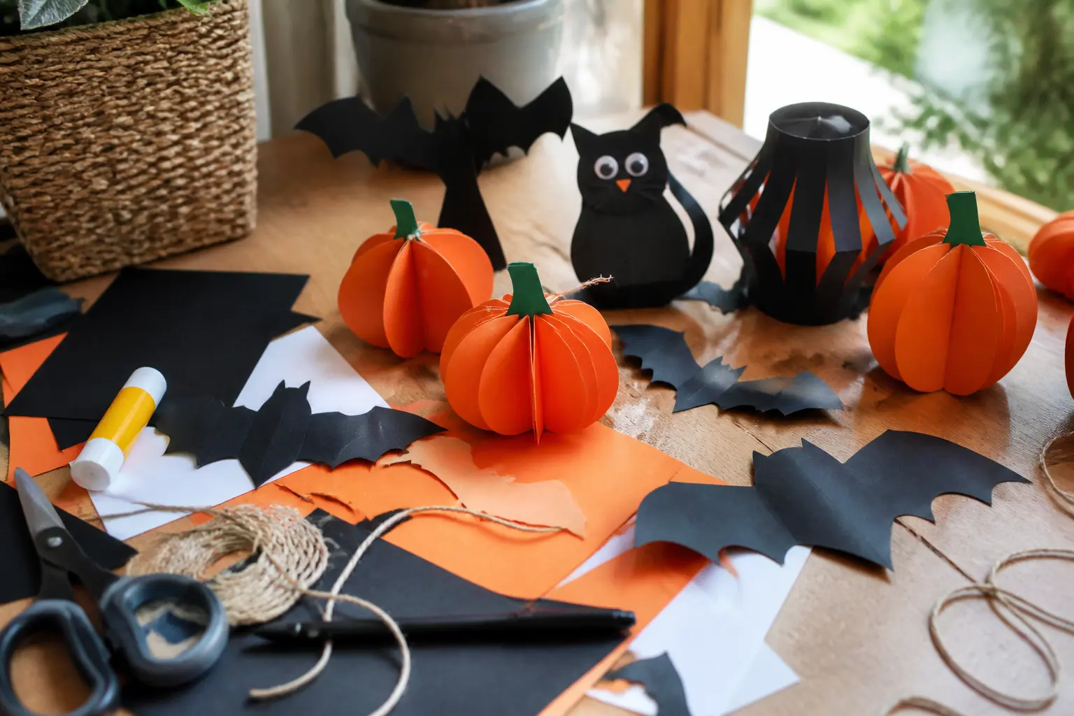 33 Halloween Paper Crafts for Kids