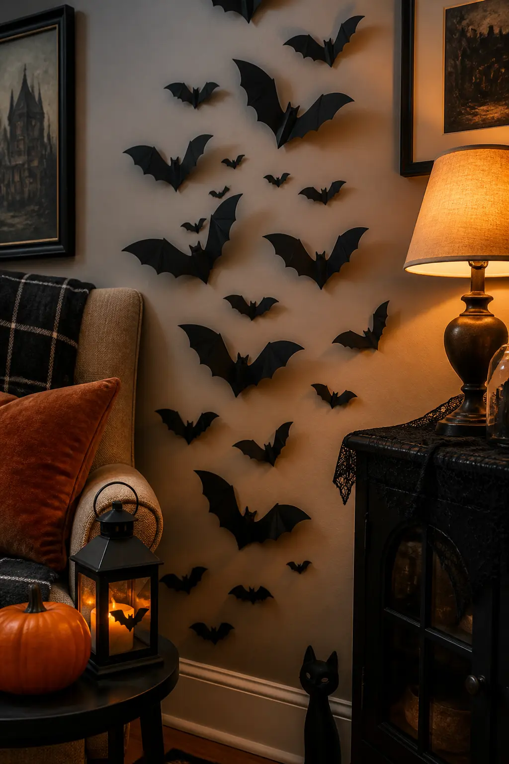Layered Bat Wall Cluster