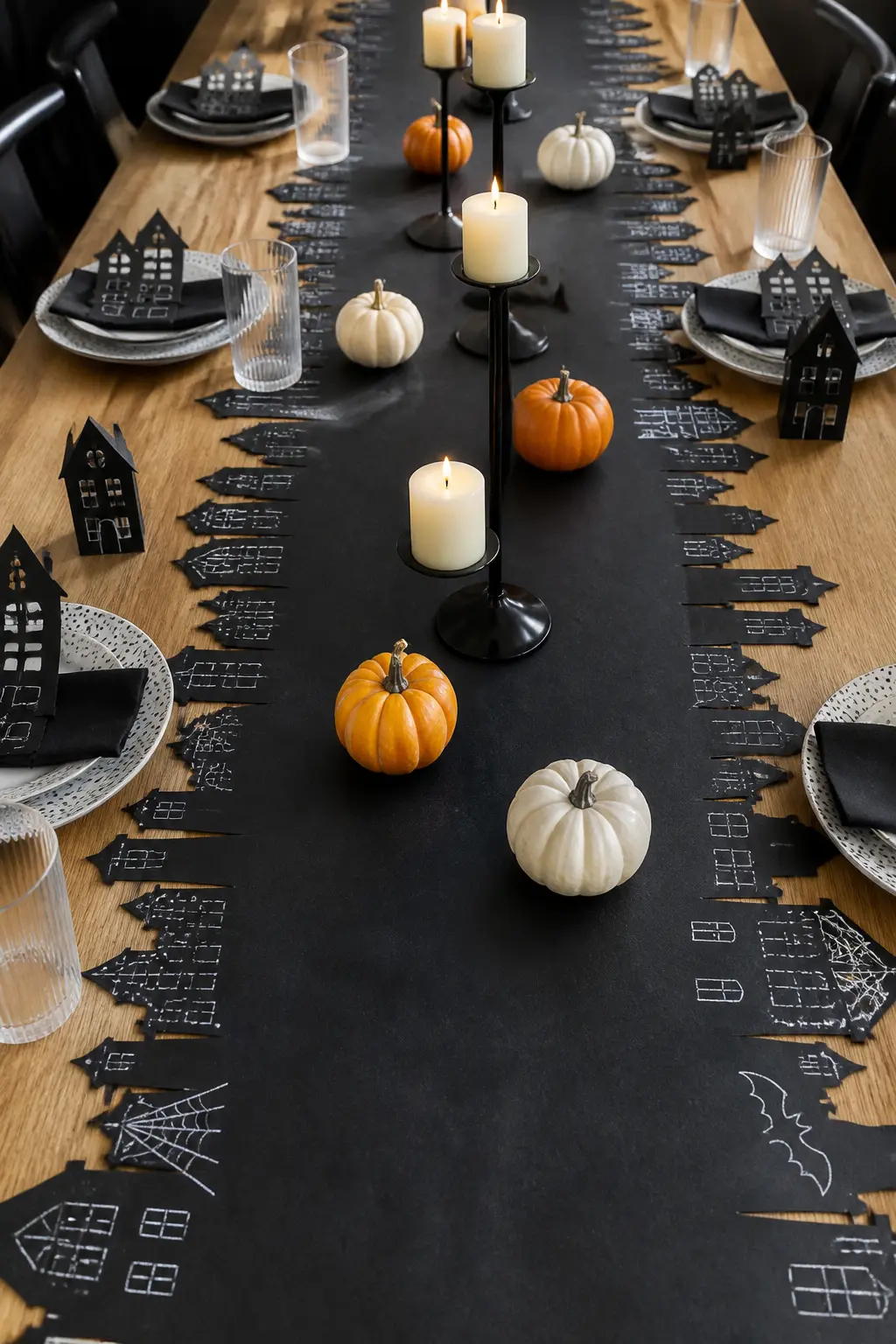 Silhouette Table Runner