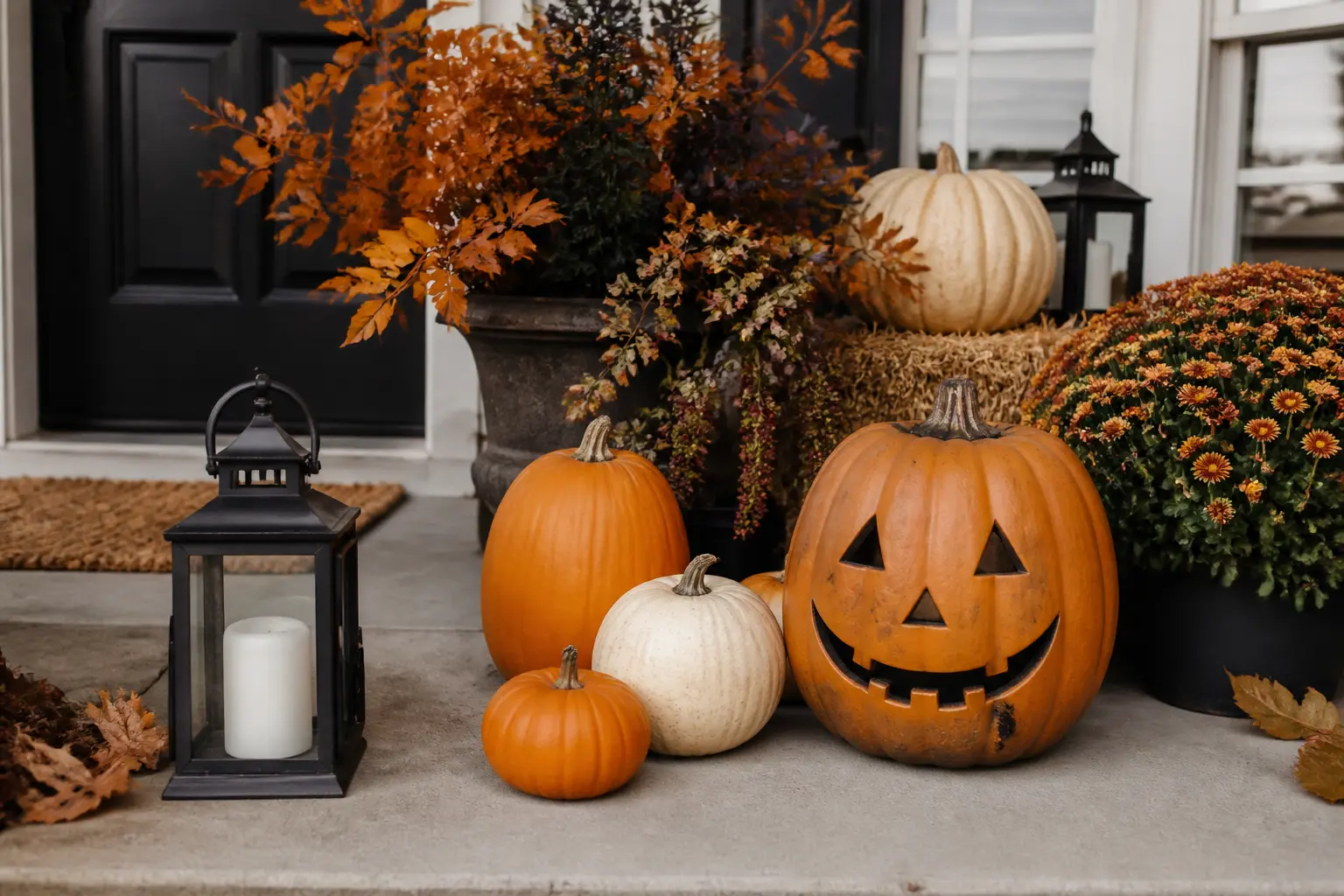 42 Halloween Porch Decorations That Make Trick-or-Treaters Slow Down