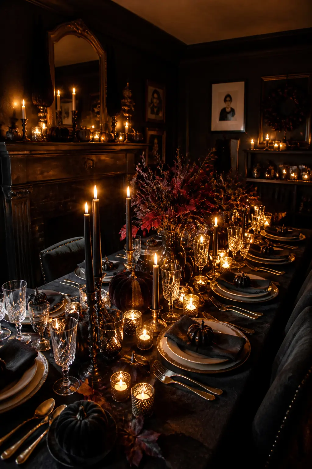 Overhead Light Off, Candles Doing All the Work