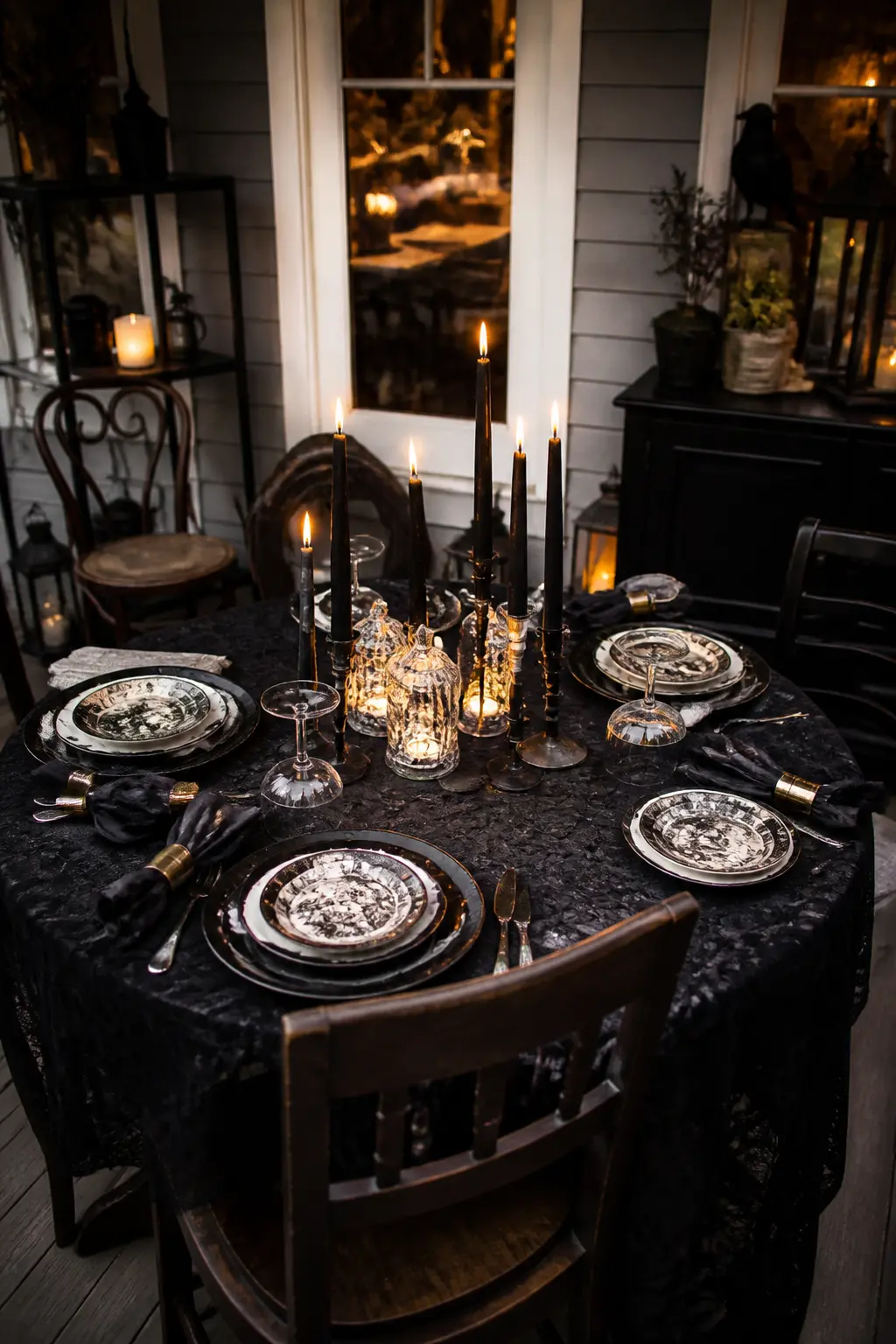 The Table Laid for Five