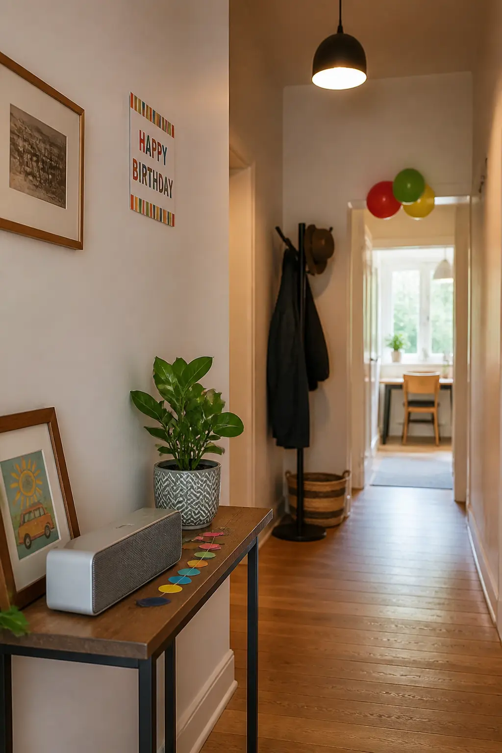 Speaker in the Hallway Rather Than the Sitting Room