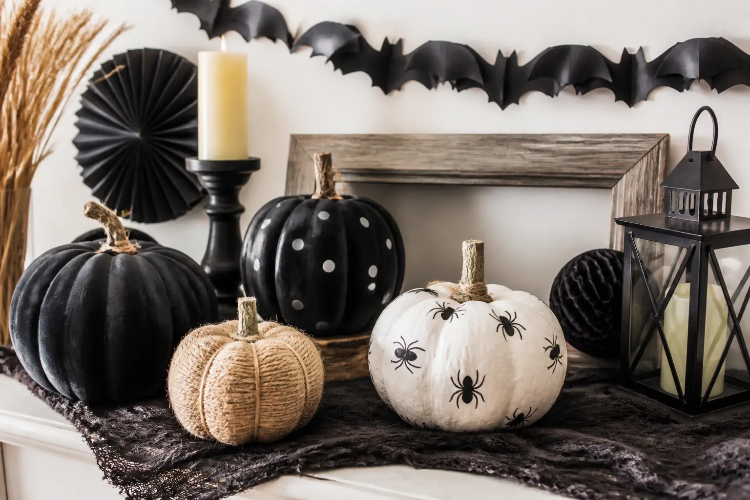 16 Homemade Halloween Decorations From Things Already in the House