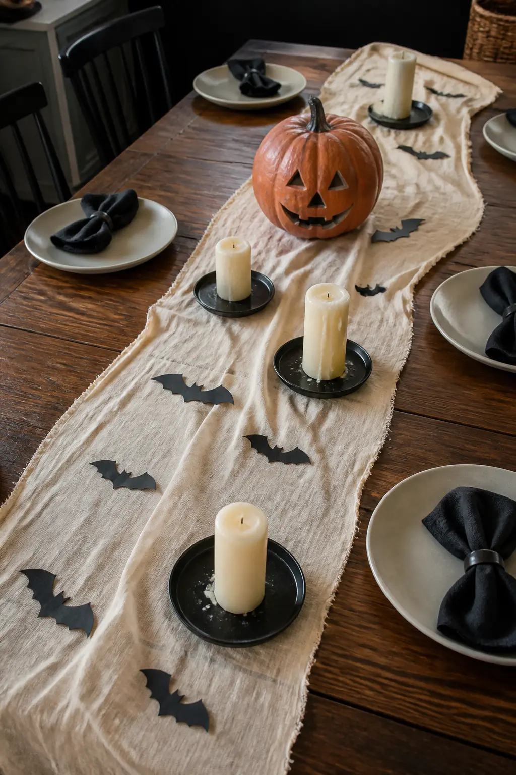 Muslin Table Runner