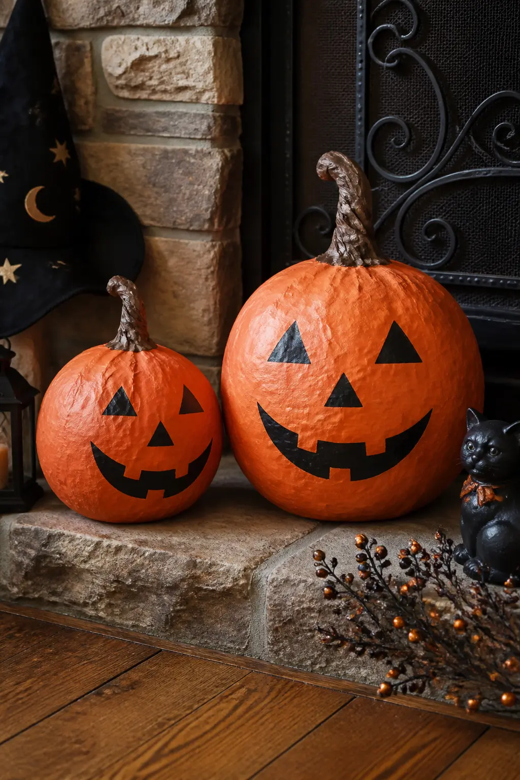 Newspaper Papier-Mache Pumpkin