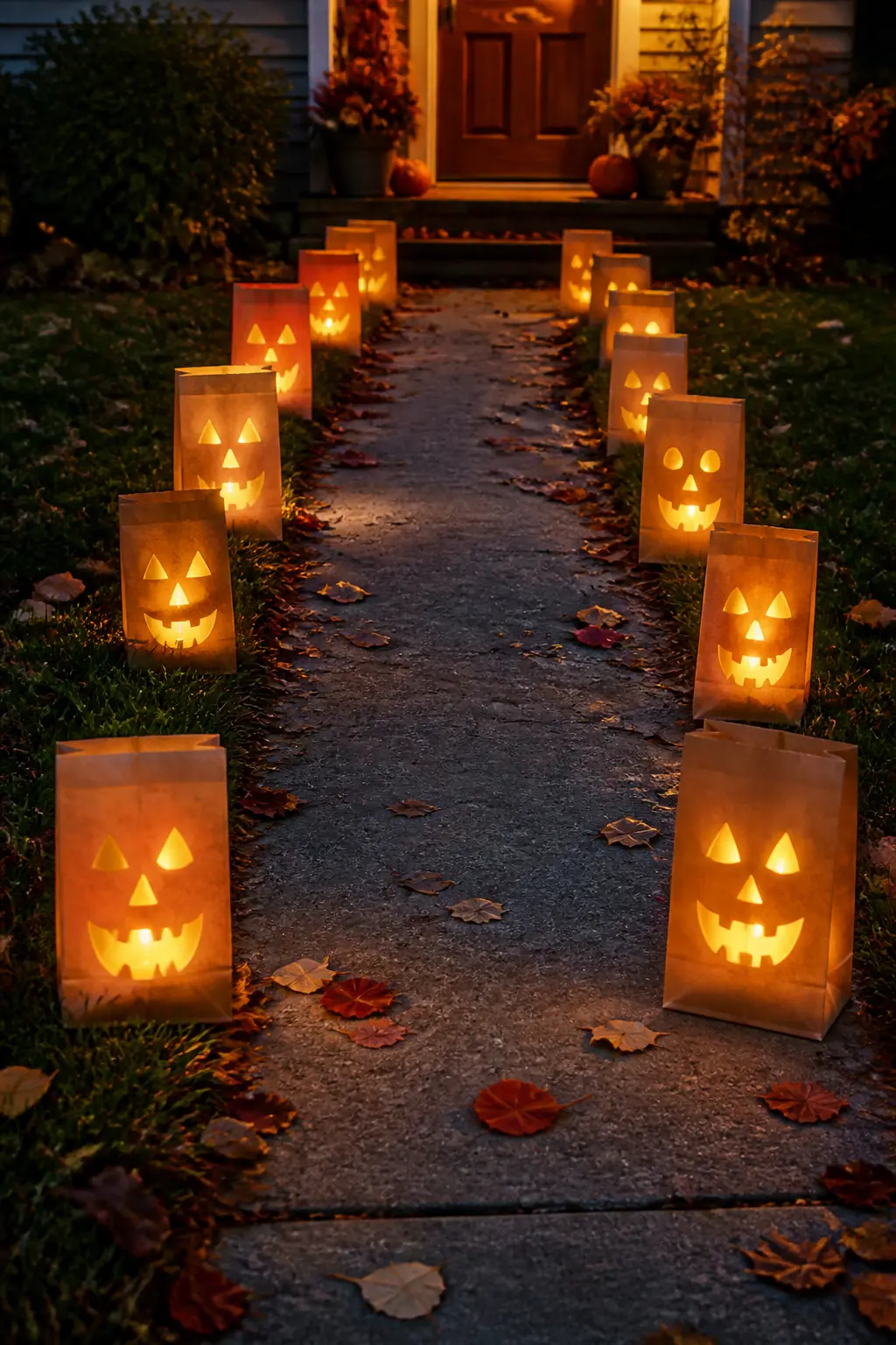 Paper Bag Lanterns