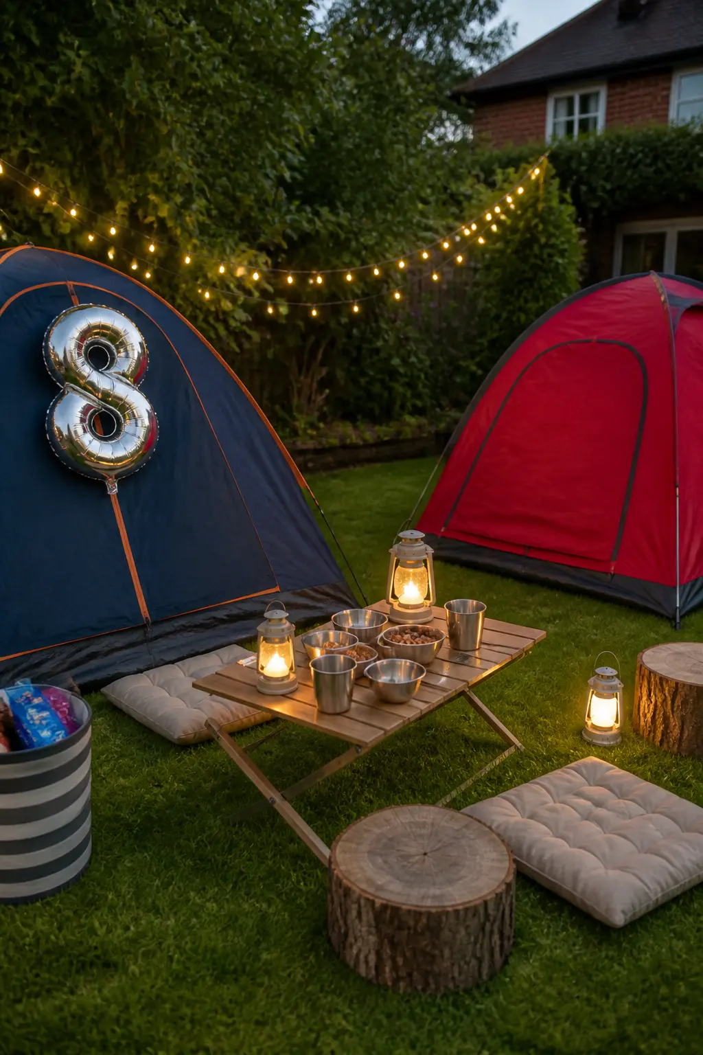 Camping in the Garden