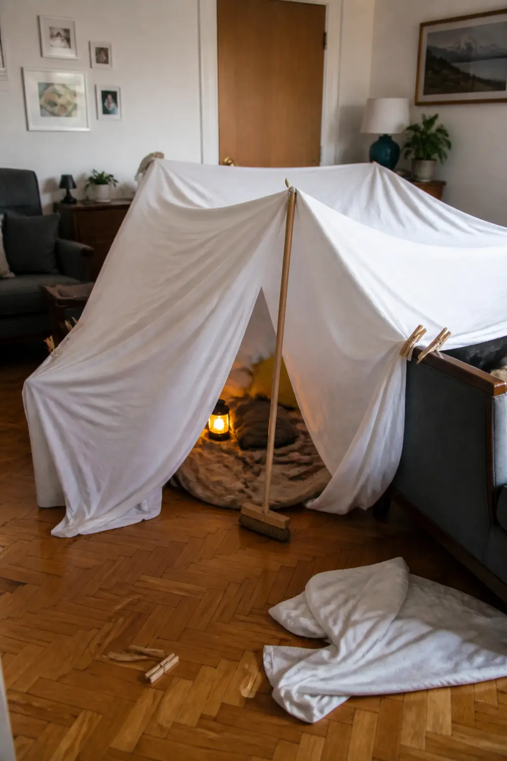 Den Building With Sheets