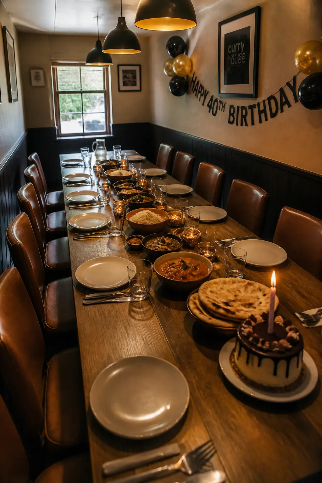 Curry House Long Table
