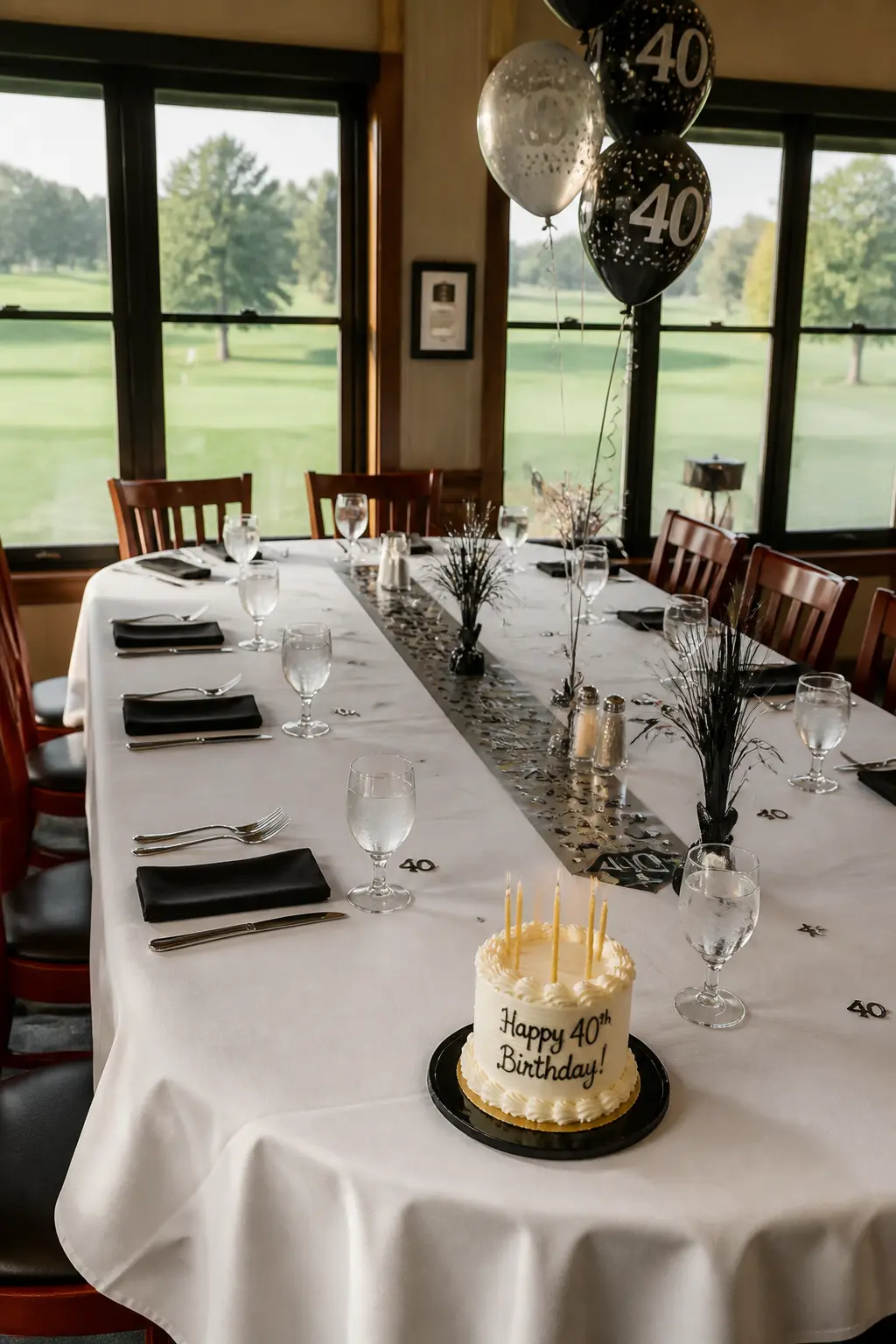 Golf Round Then a Late Lunch