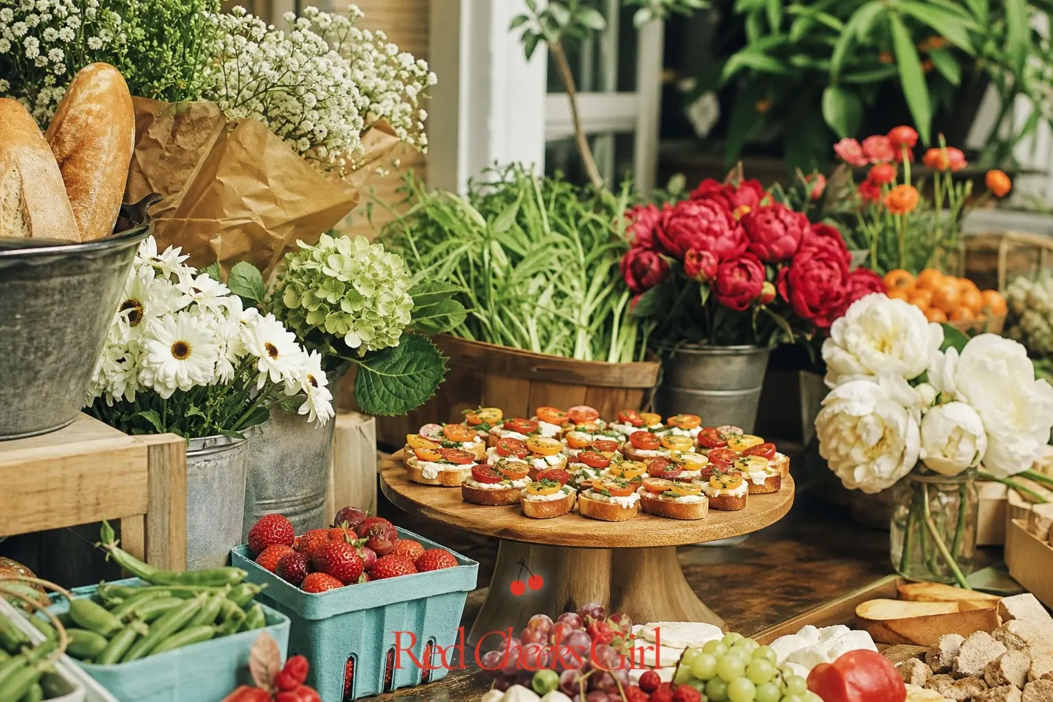 21 Off the Market Bridal Shower Theme Ideas With a Playful Market Twist