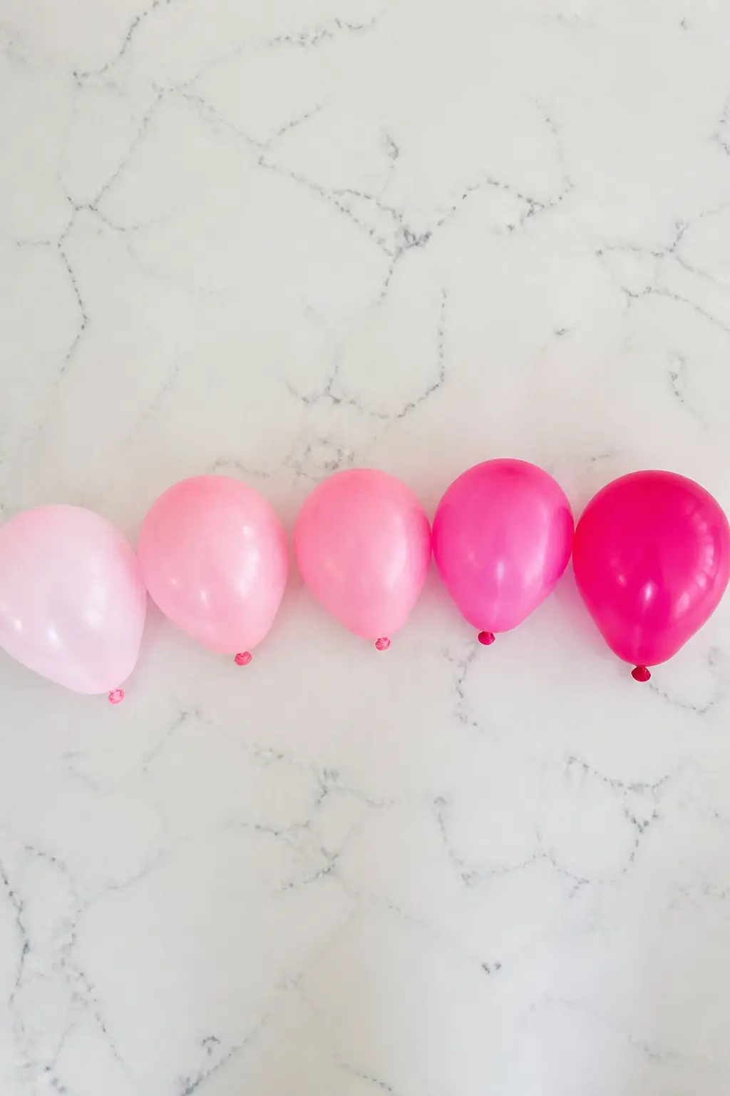 Method: Use Five Shades, Not Three — Three shades gives you two transition zones. Ombre balloon arch