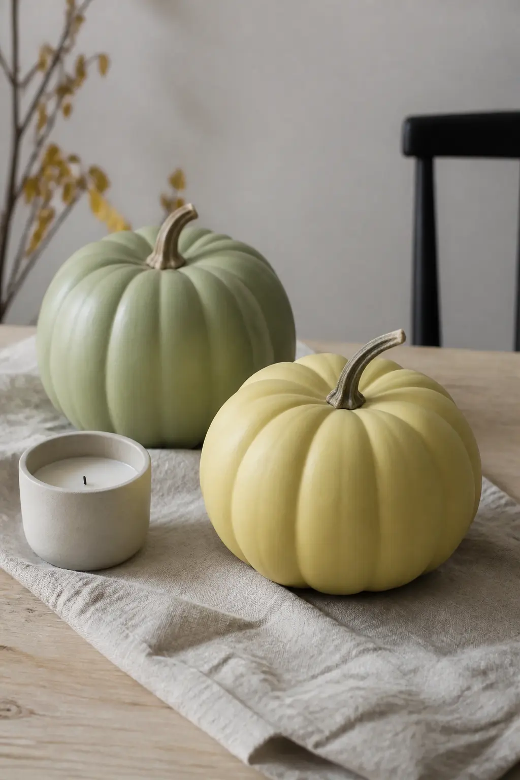 Matte Finish Throughout — Matte is the default finish for this entire article, and it earns its place. Pastel painted pumpkin
