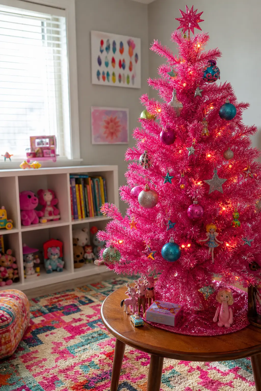 Barbie Bright Tree in a Child's Room