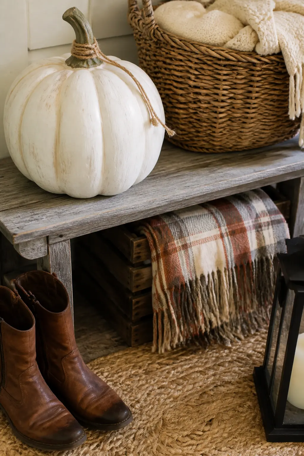 Farmhouse Natural Pumpkin