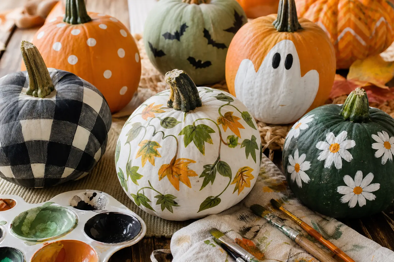 Pumpkin Painting Ideas: 12 Themes for Every Kind of Fall Porch