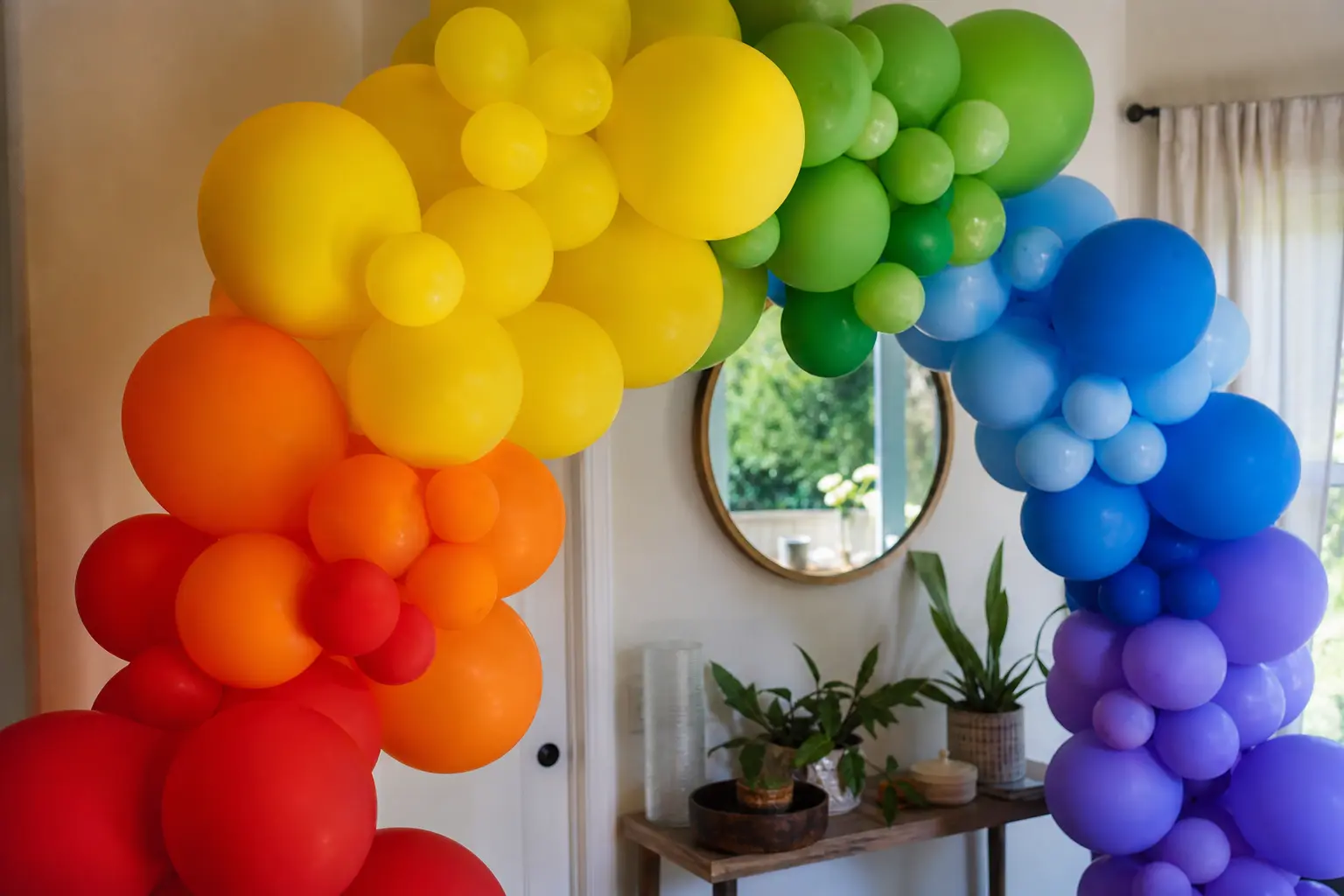 31 Rainbow Balloon Arch Ideas That Do Not Look Like a Toddler's Party