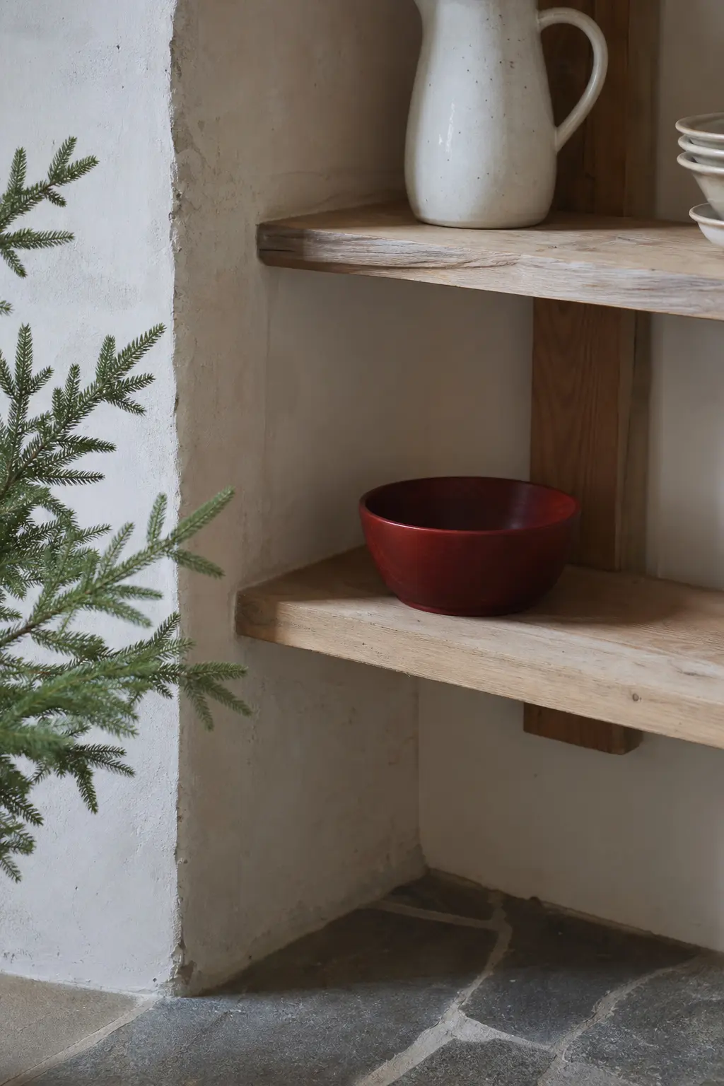 Falu Red Painted on One Small Object