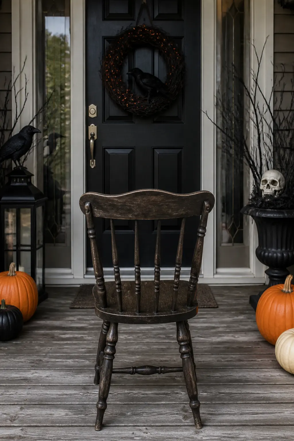 Chair Facing the Wrong Direction on the Porch
