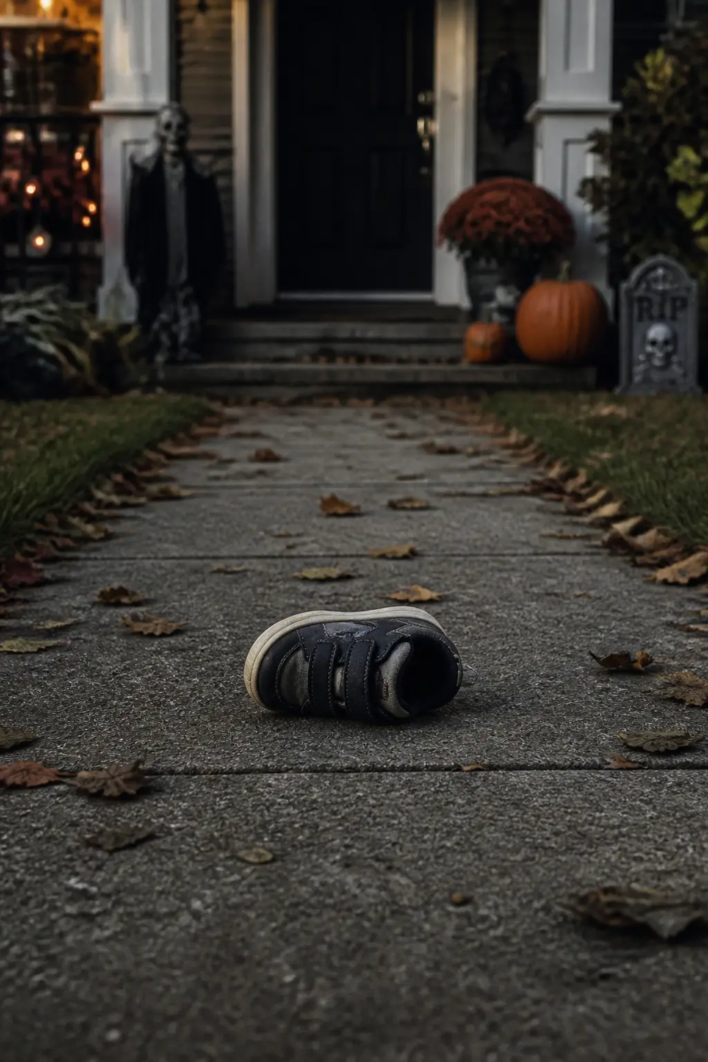 A Child's Shoe on the Path Alone