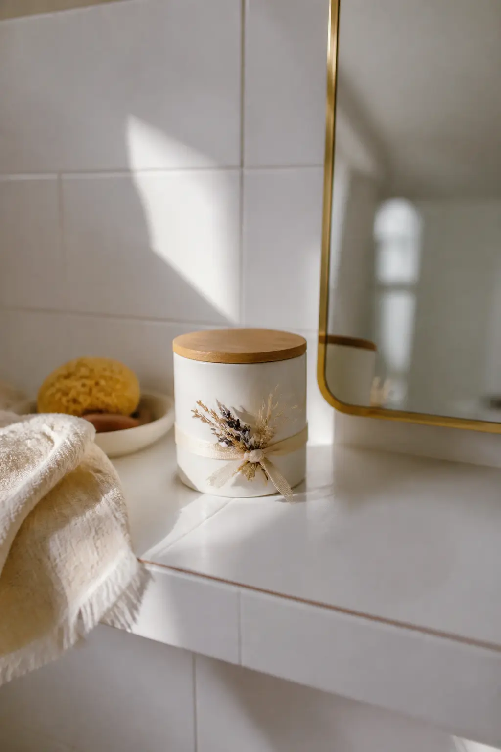 The Pale Ceramic Spring Jar