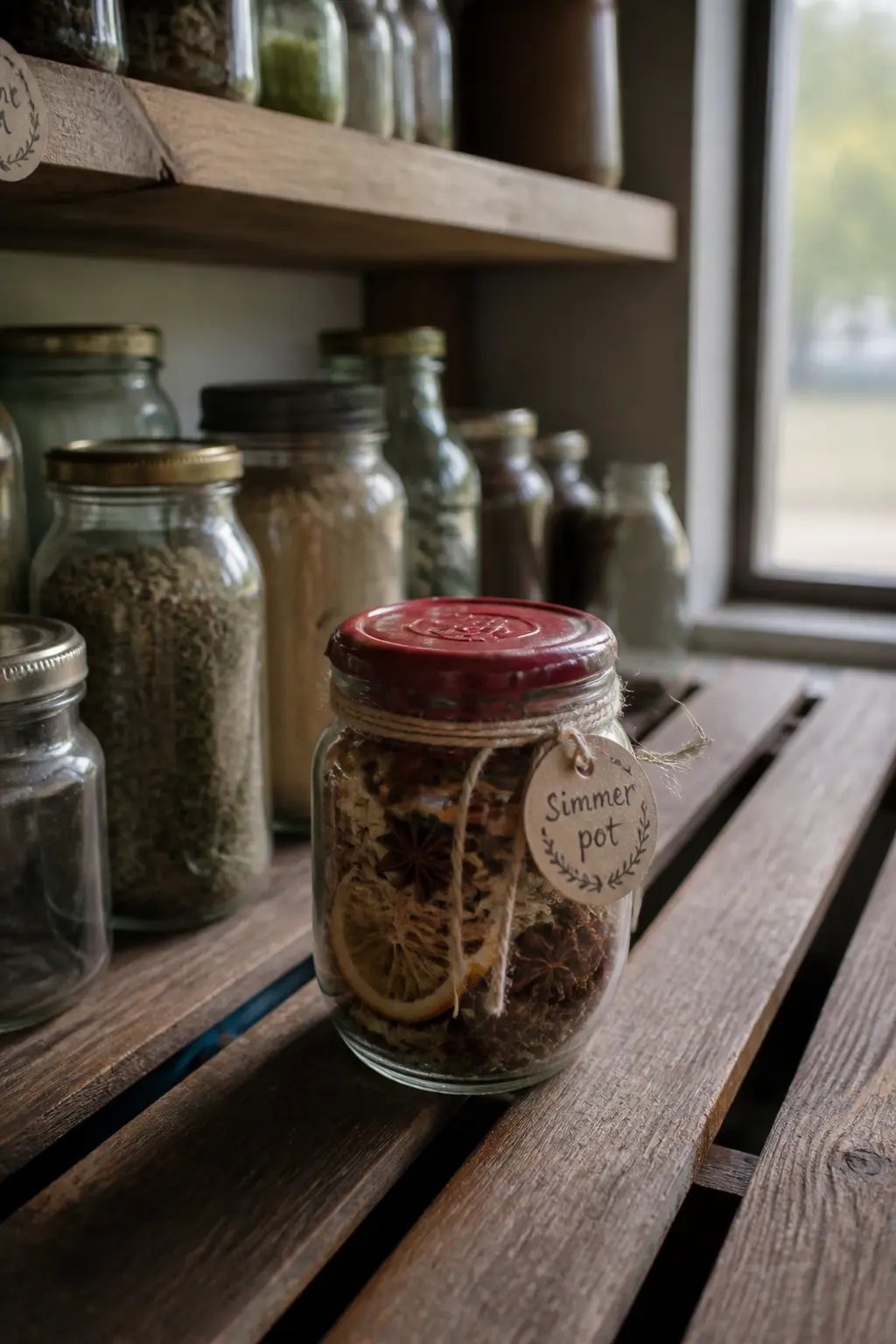 The Wax-Sealed Glass Jar