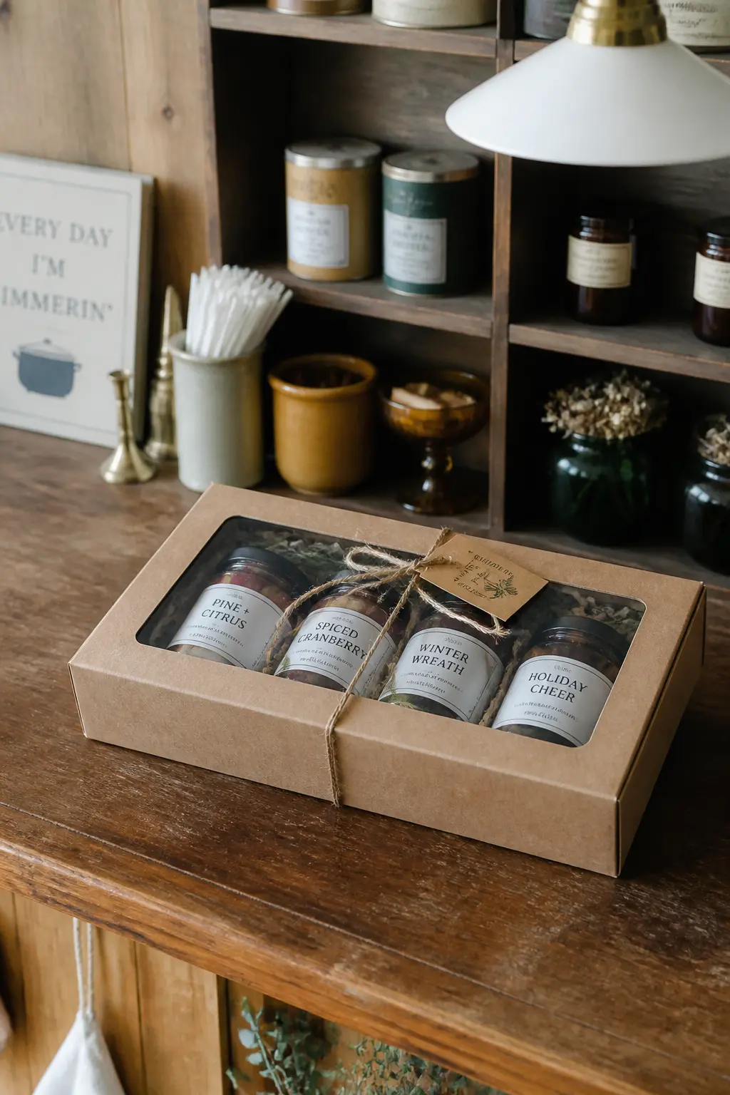 The Windowbox-Style Kraft Gift Box