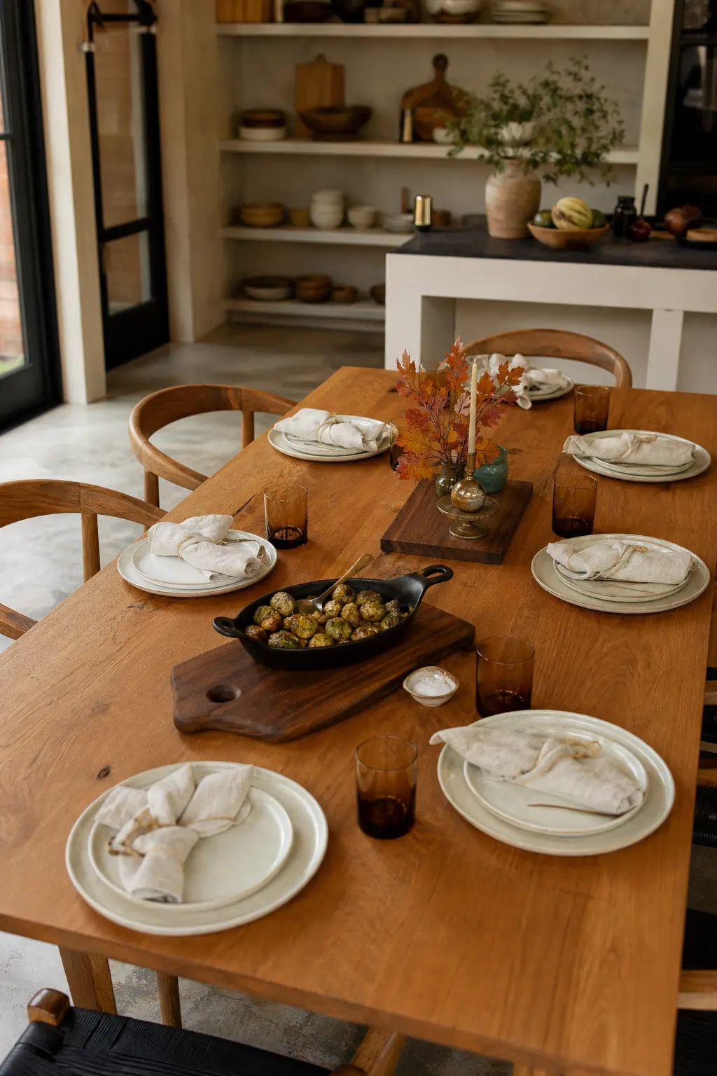 Wooden Boards as Trivets and Decor